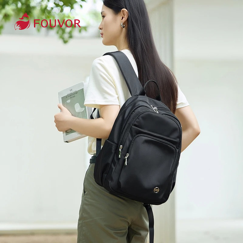 Laptop Bag Waterproof - Fouvor Airplane Cabin Backpack Adjustable Straps