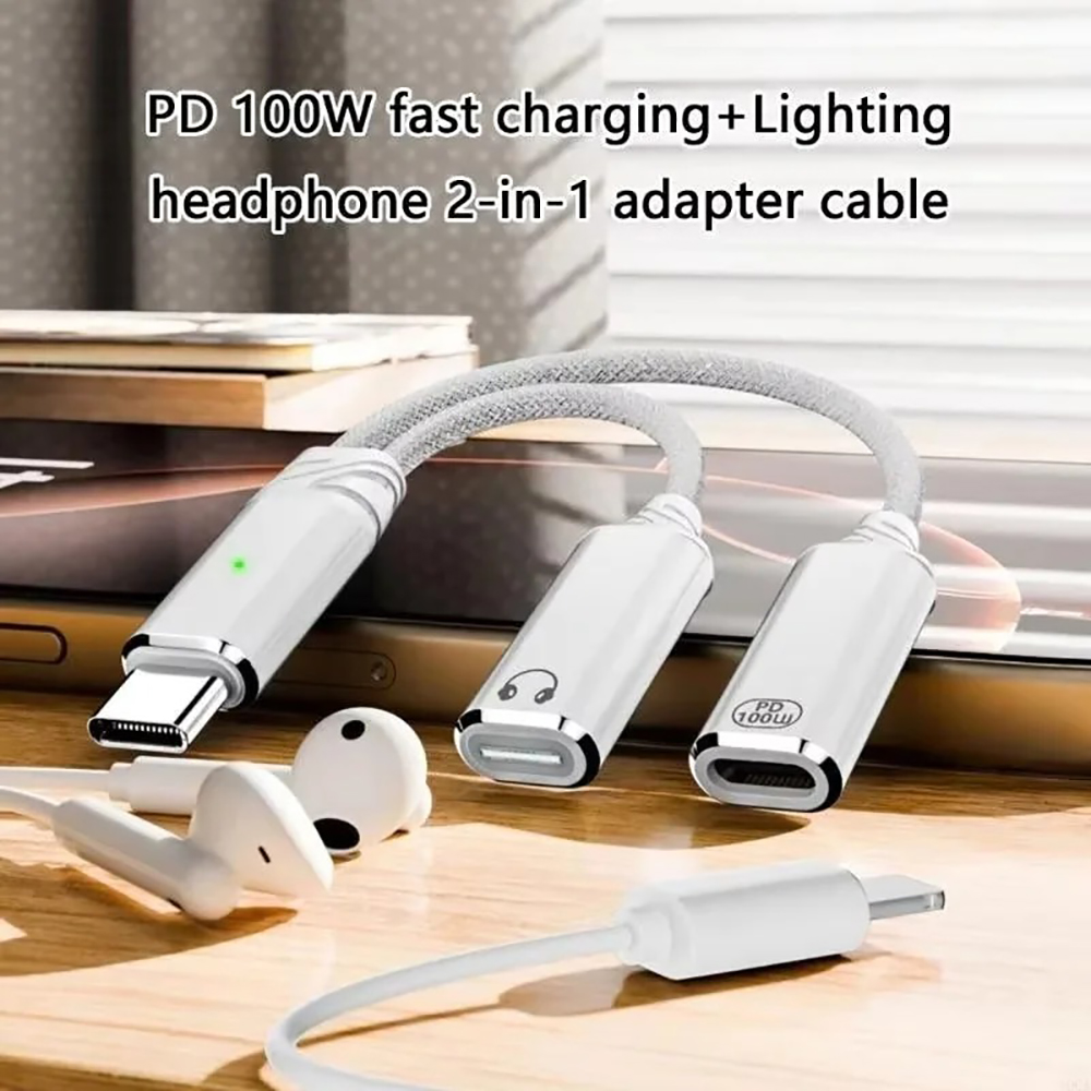 USB C Splitter 2 in 1 Headphon - Laptop Accessories And Gadgets recension och pris