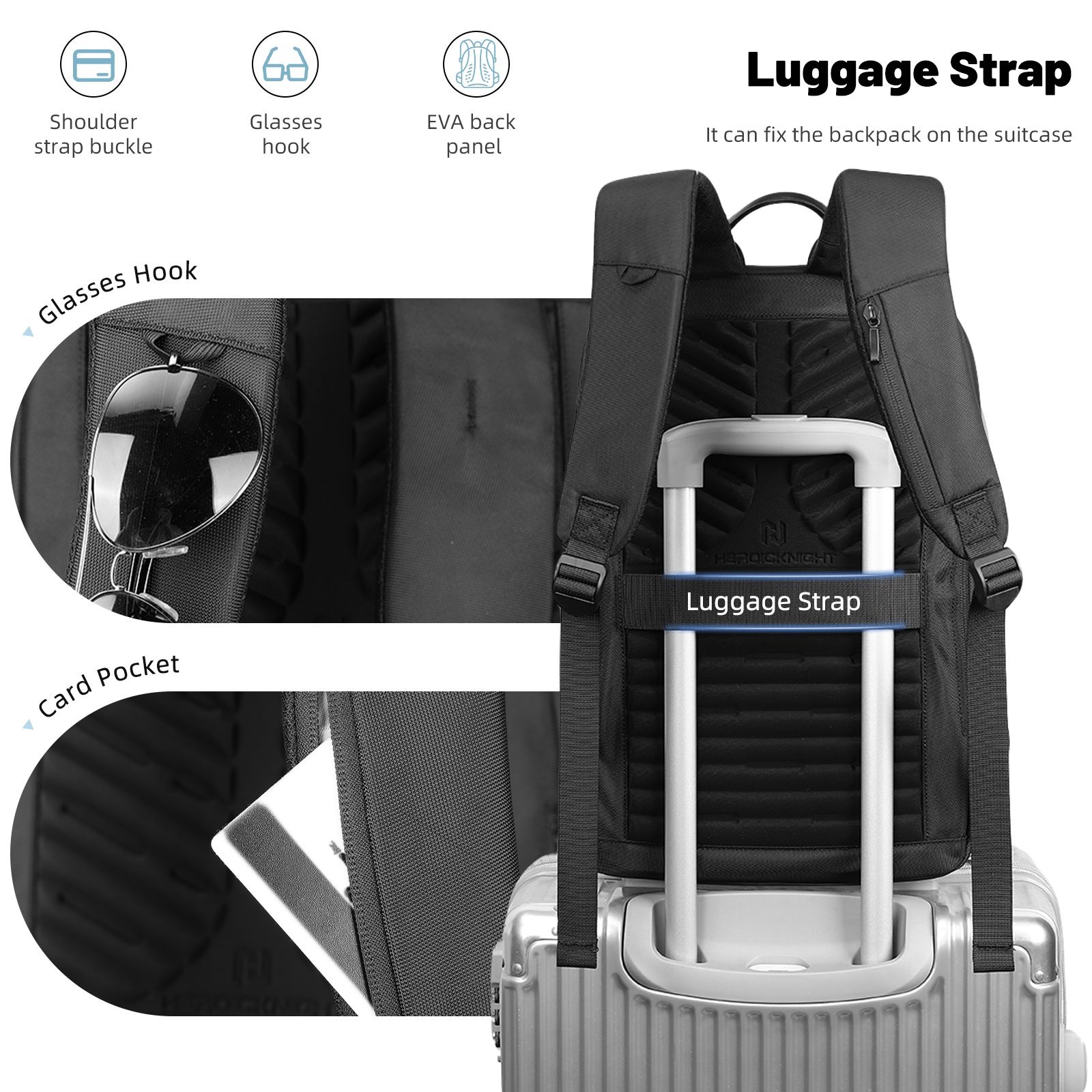HK Lightweight Men's Business  - Laptop Bag Waterproof recension och pris
