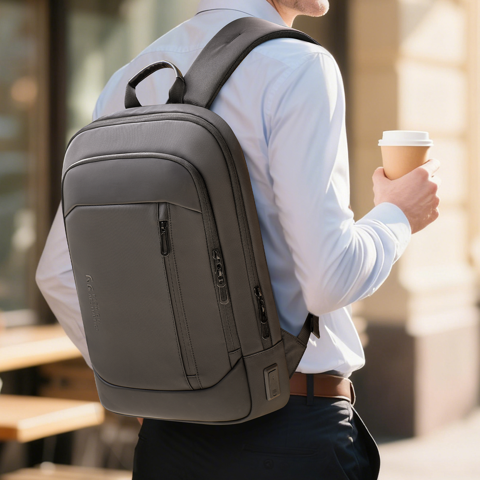 HK Lightweight Men's Business  - Laptop Bag Waterproof recension och pris