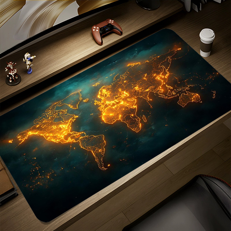 Mouse Pad World Map Mouse Pad  - Laptop Accessories World recension och pris