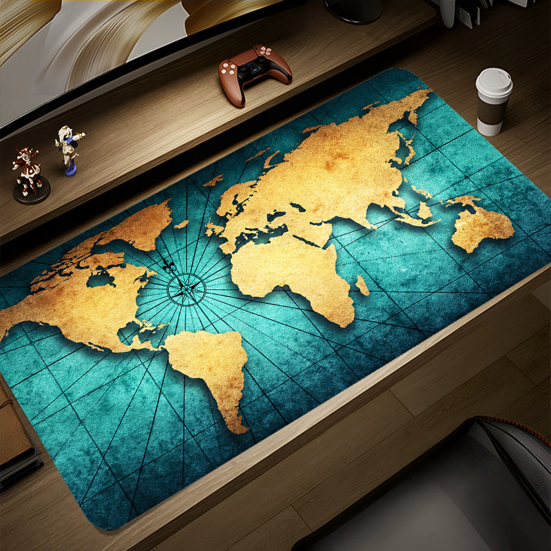 Mouse Pad World Map Mouse Pad  - Laptop Accessories World recension och pris