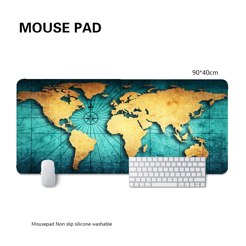 Mouse Pad World Map Mouse Pad  - Laptop Accessories World recension och pris