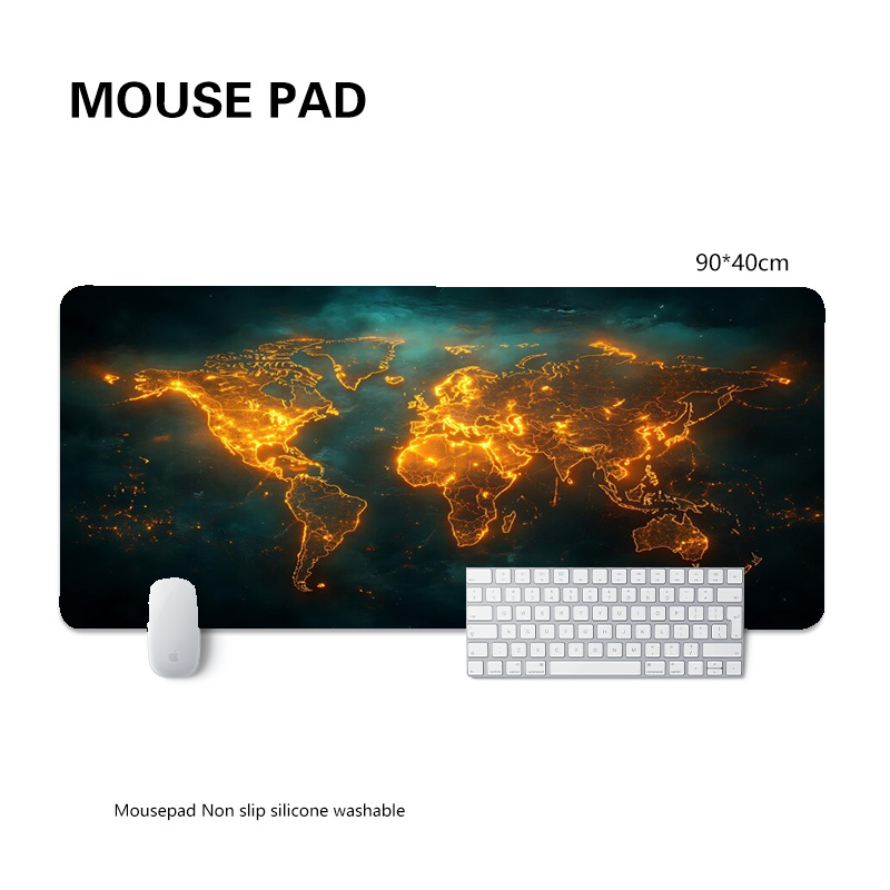 Mouse Pad World Map Mouse Pad  - Laptop Accessories World recension och pris