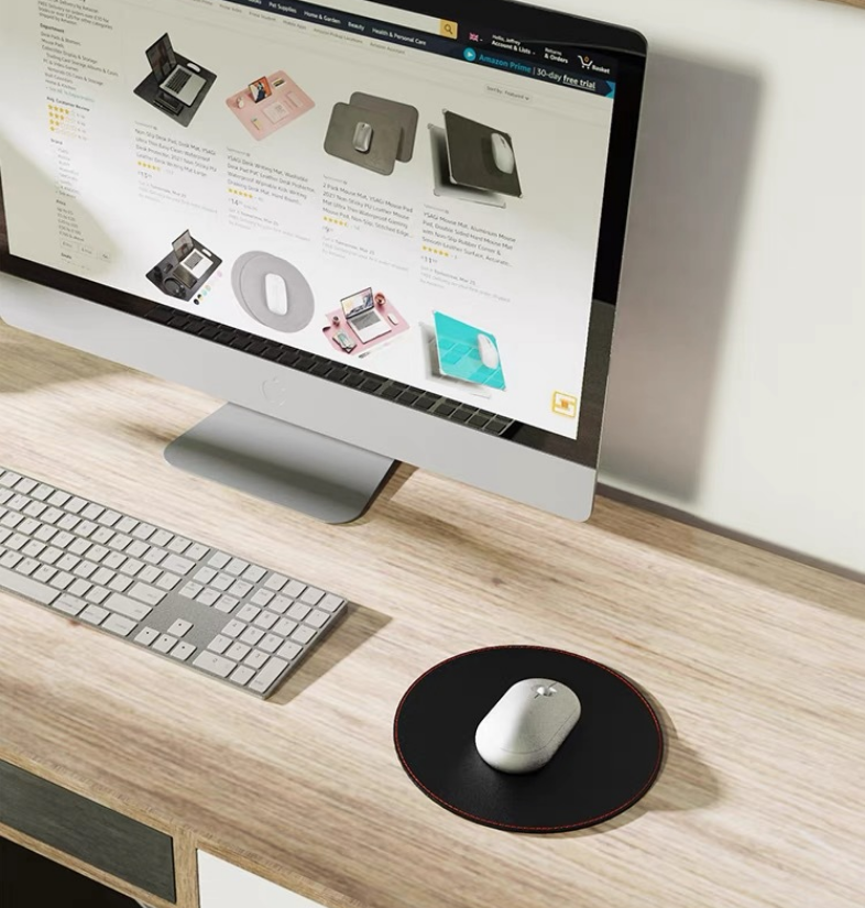 New Hot PU Mouse Pad 22cm Anti - Laptop Accessories World recension och pris