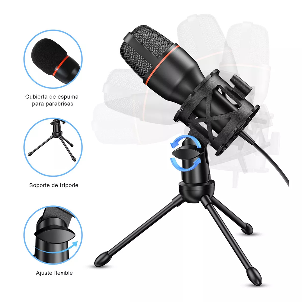 Condenser Microphone USB Wired - Laptop Accessories And Gadgets recension och pris