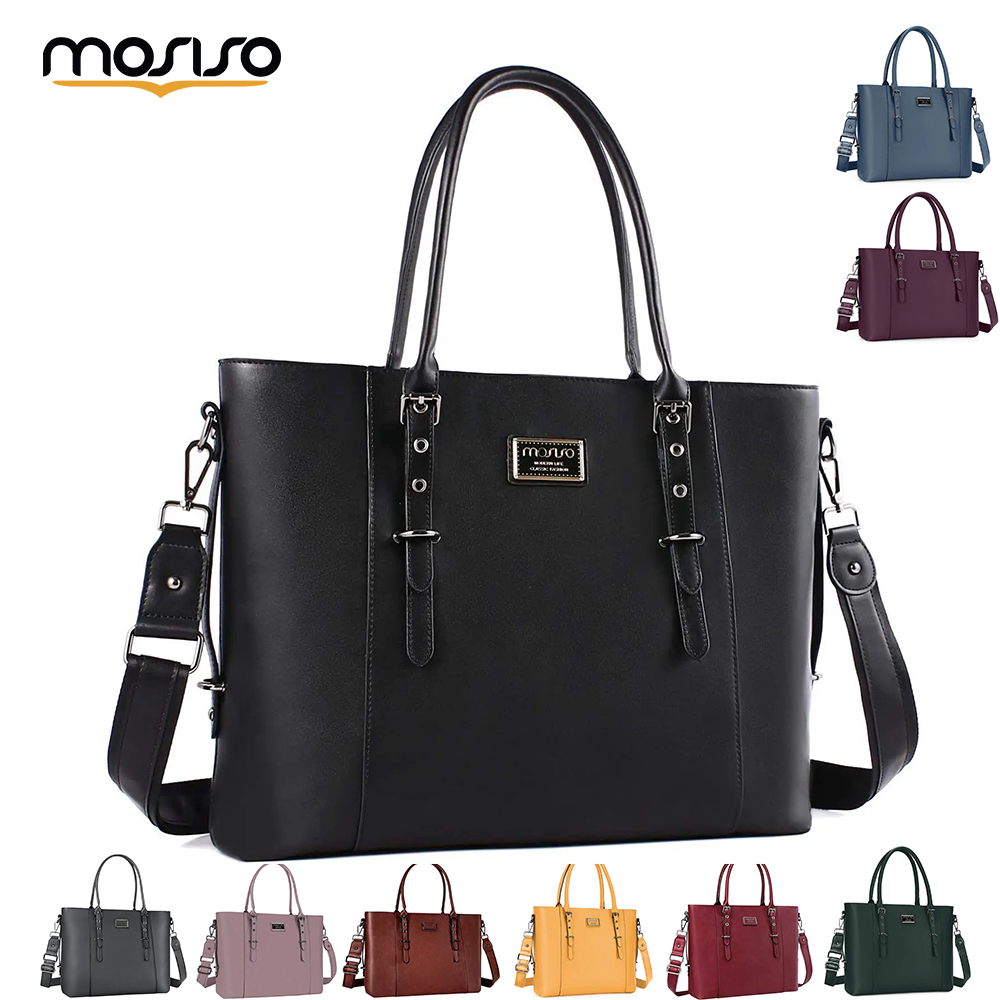 MOSISO Tote Bag for Women MacB - Laptop Bag Waterproof recension och pris