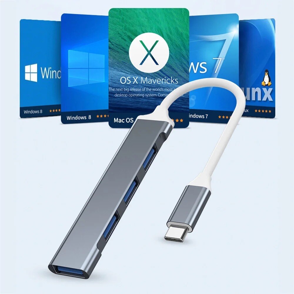 4 Ports Multi Splitter USB 3.0 - Laptop Accessories And Gadgets recension och pris