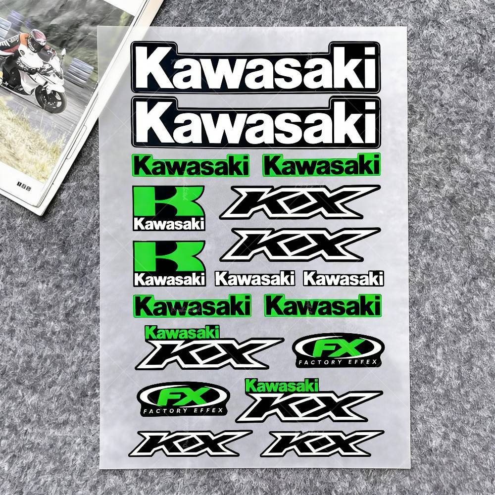 For Kawasaki Stickers Moto Sti - Laptop Accessories Price recension och pris