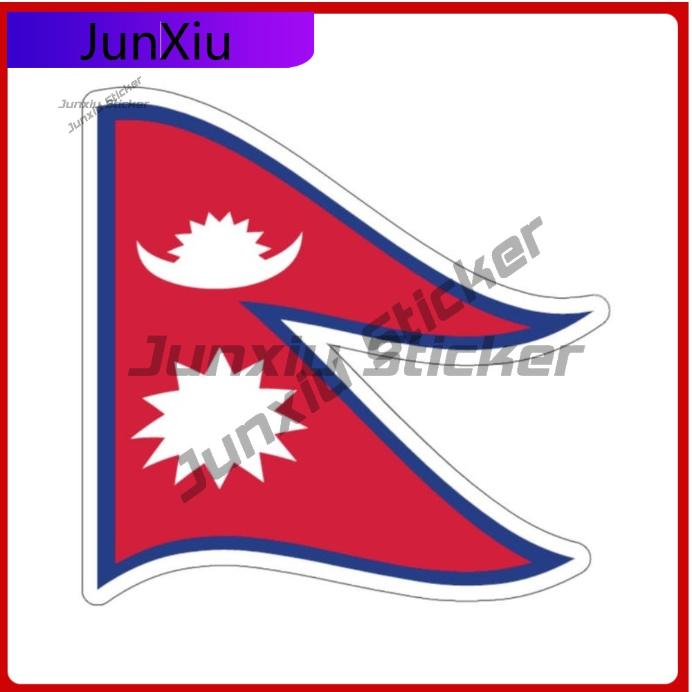 Nepal Flag Sticker Nepalese Fu - Laptop Accessories Nepal recension och pris
