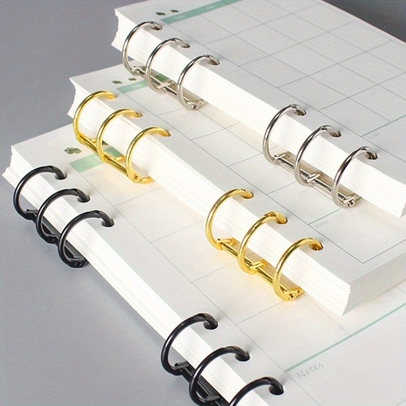10pcs Metal Loose Leaf Book Bi - Laptop Office Accessories recension och pris