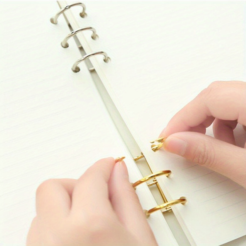10pcs Metal Loose Leaf Book Bi - Laptop Office Accessories recension och pris