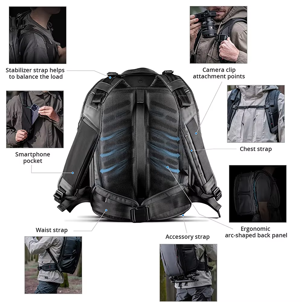 PGYTECH OneMo 2 Camera Backpac - Laptop Bag Waterproof recension och pris