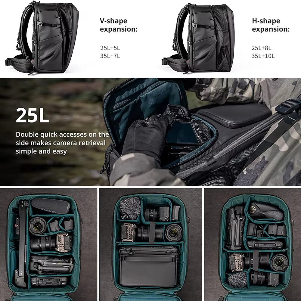 PGYTECH OneMo 2 Camera Backpac - Laptop Bag Waterproof recension och pris