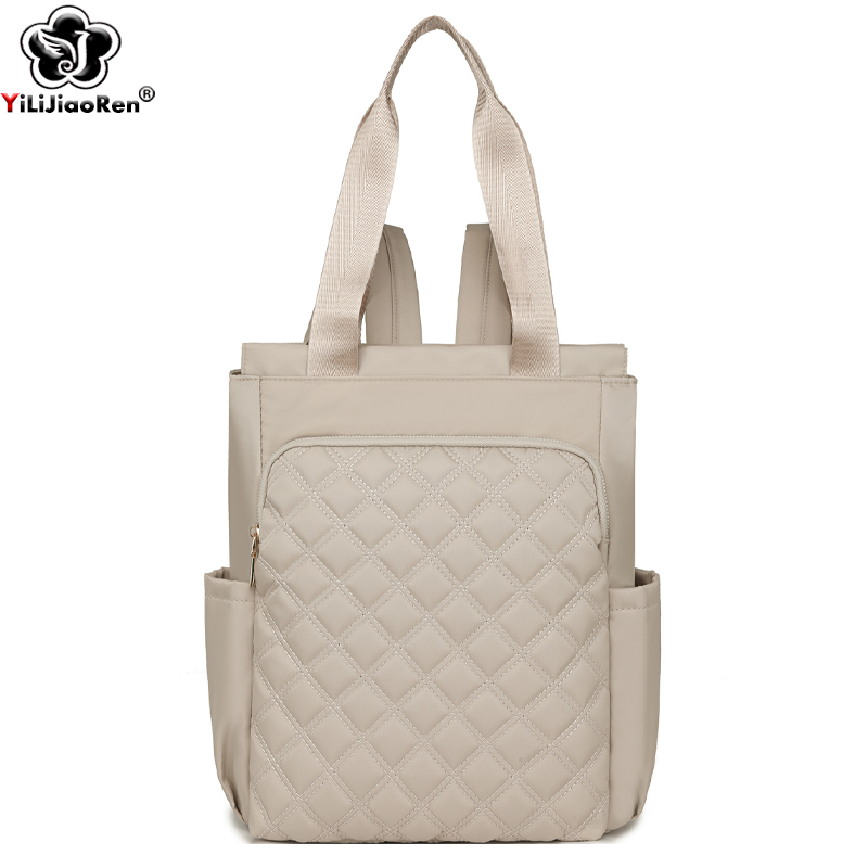 Fashion Plaid Backpack Women W - Laptop Bag Waterproof recension och pris